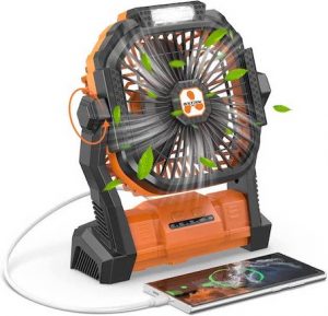 best battery operated fan for camping